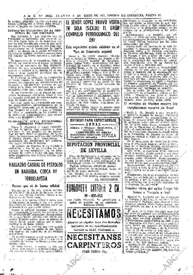 ABC SEVILLA 06-05-1965 página 32