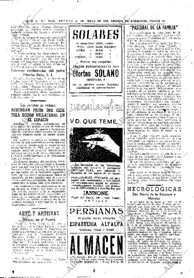 ABC SEVILLA 06-05-1965 página 52