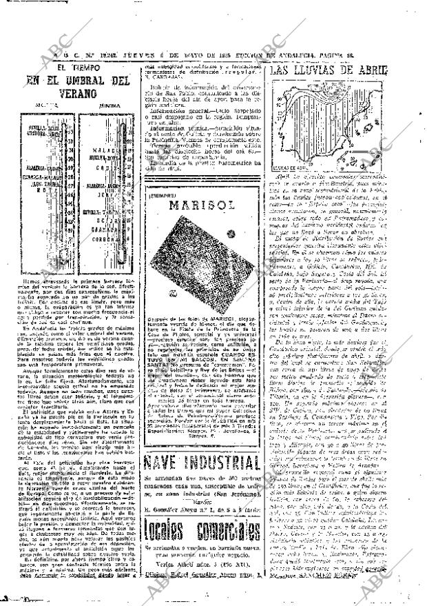 ABC SEVILLA 06-05-1965 página 58