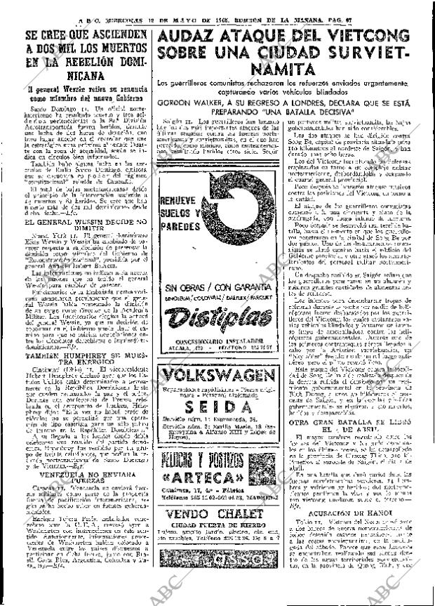 ABC MADRID 12-05-1965 página 67