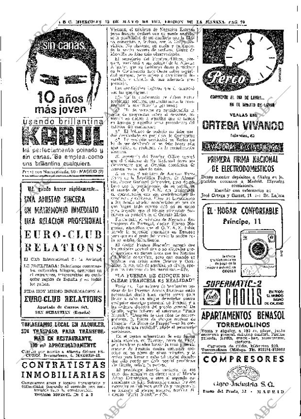 ABC MADRID 12-05-1965 página 70
