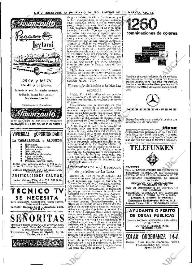 ABC MADRID 12-05-1965 página 82