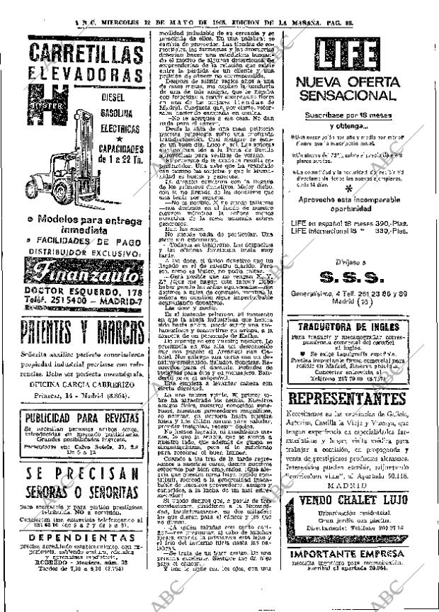 ABC MADRID 12-05-1965 página 88