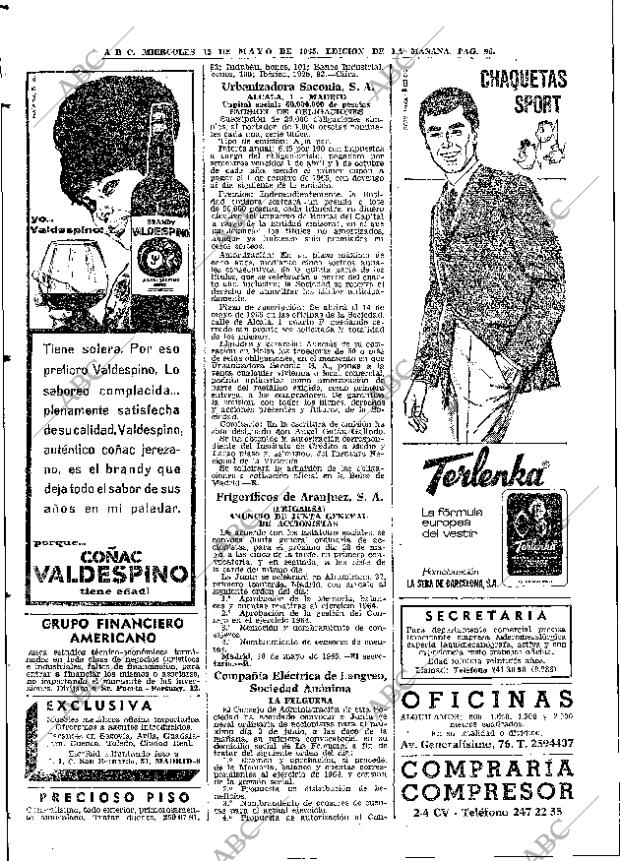 ABC MADRID 12-05-1965 página 96