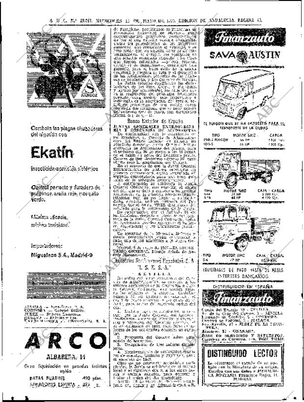ABC SEVILLA 12-05-1965 página 46