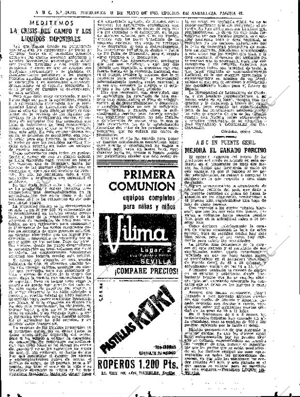 ABC SEVILLA 12-05-1965 página 47