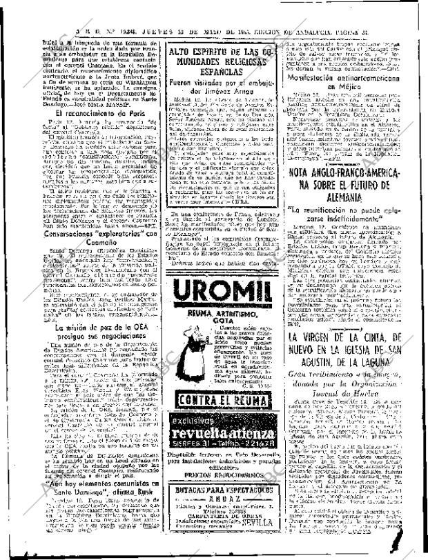 ABC SEVILLA 13-05-1965 página 34