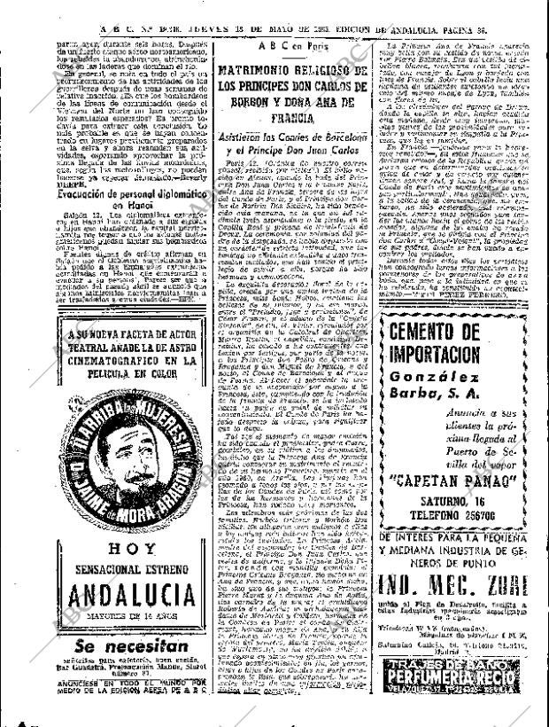 ABC SEVILLA 13-05-1965 página 36