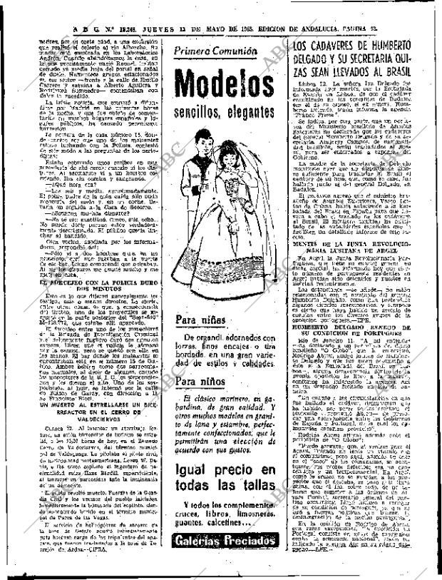 ABC SEVILLA 13-05-1965 página 42