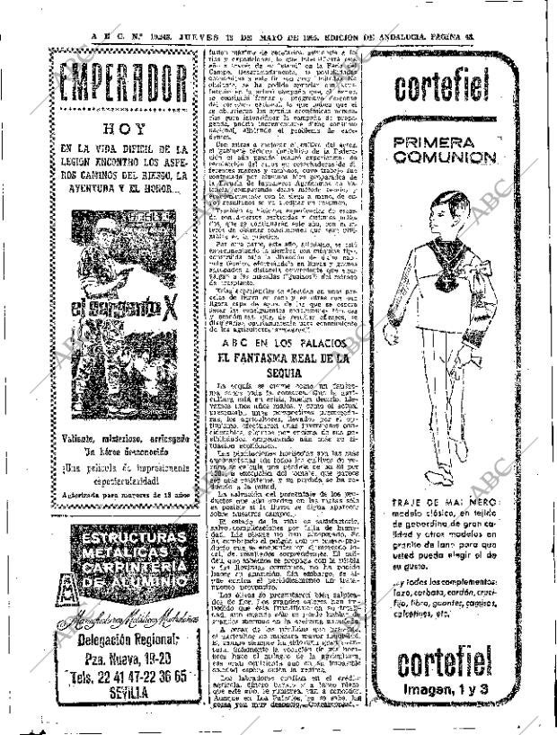 ABC SEVILLA 13-05-1965 página 48