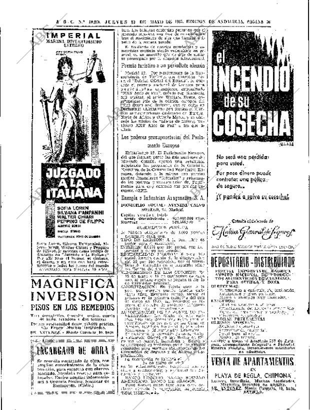 ABC SEVILLA 13-05-1965 página 56