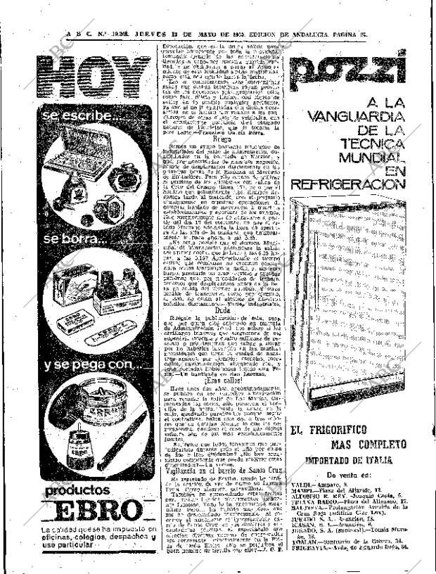 ABC SEVILLA 13-05-1965 página 62