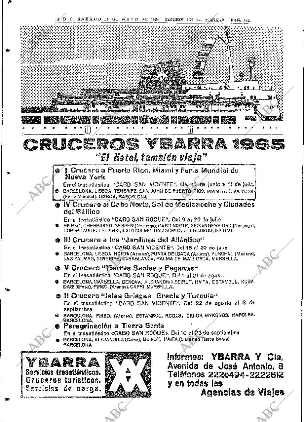 ABC MADRID 15-05-1965 página 106