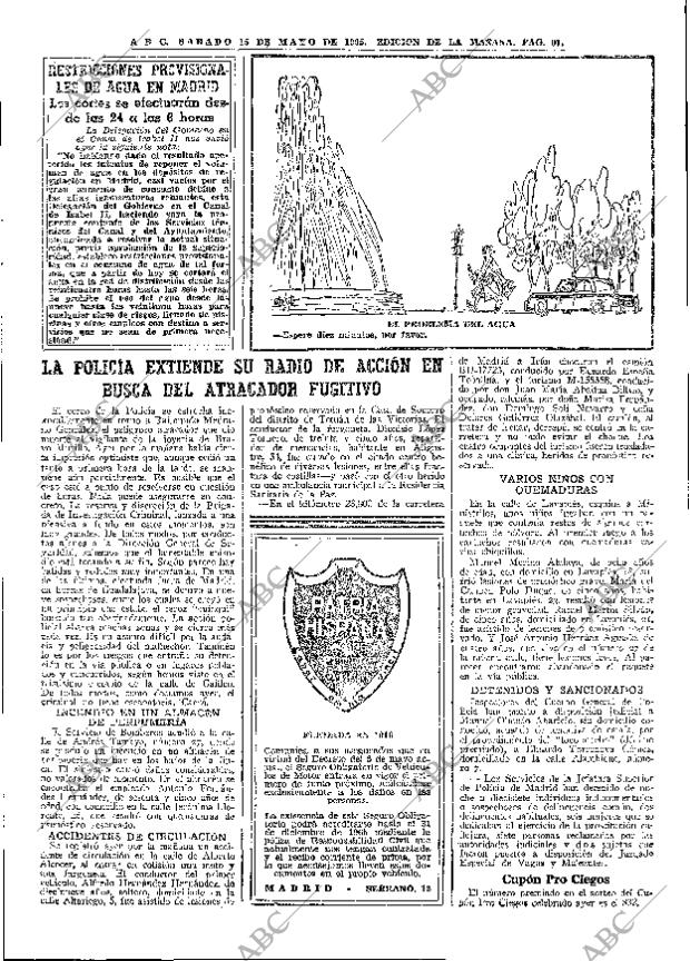 ABC MADRID 15-05-1965 página 91