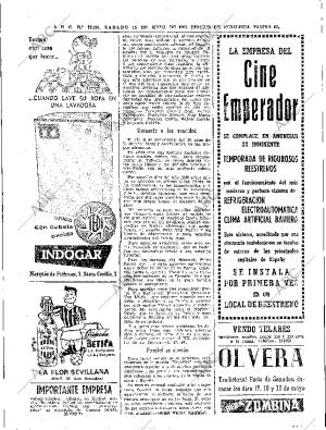 ABC SEVILLA 15-05-1965 página 62