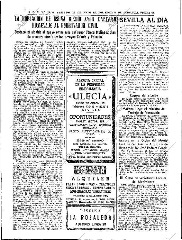 ABC SEVILLA 15-05-1965 página 63