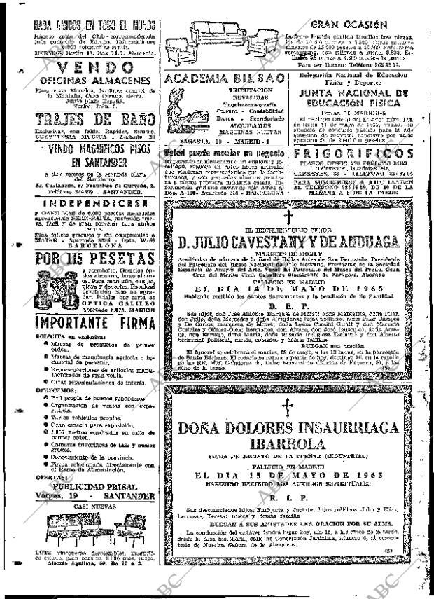 ABC MADRID 16-05-1965 página 118