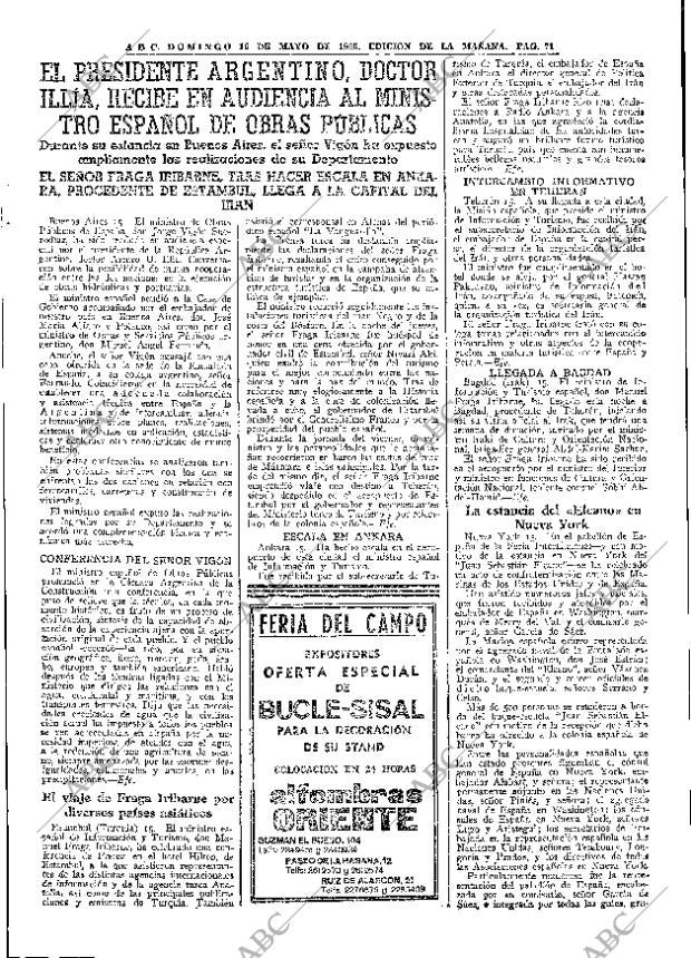 ABC MADRID 16-05-1965 página 71