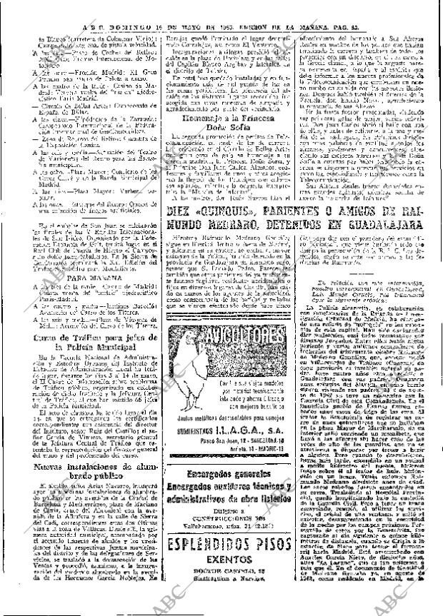 ABC MADRID 16-05-1965 página 83