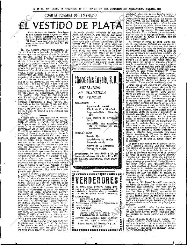 ABC SEVILLA 19-05-1965 página 103