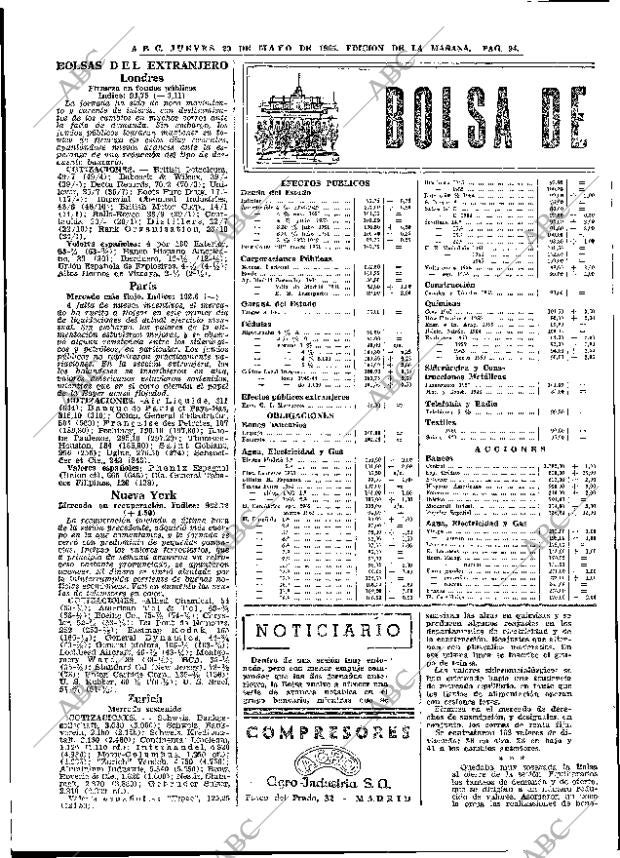 ABC MADRID 20-05-1965 página 94