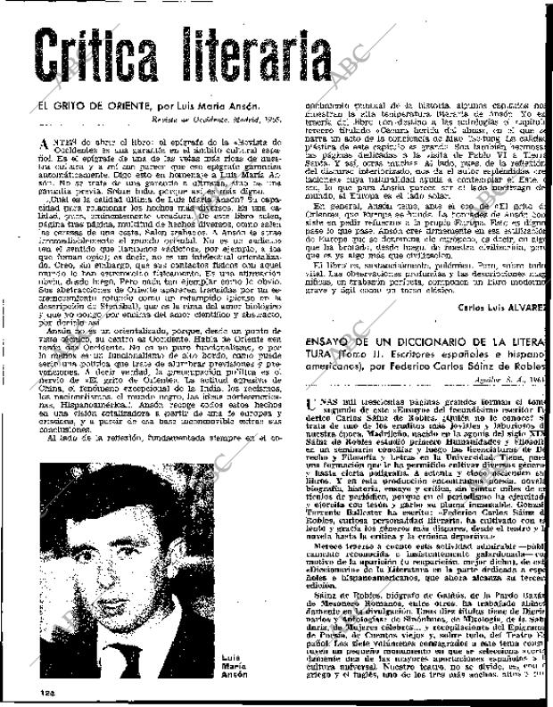 BLANCO Y NEGRO MADRID 22-05-1965 página 124