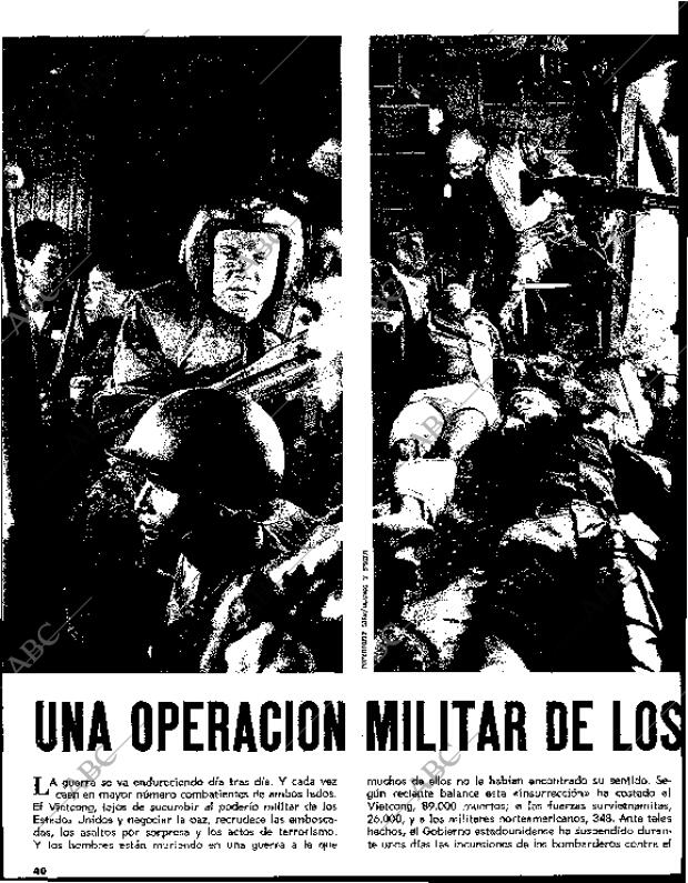 BLANCO Y NEGRO MADRID 22-05-1965 página 40