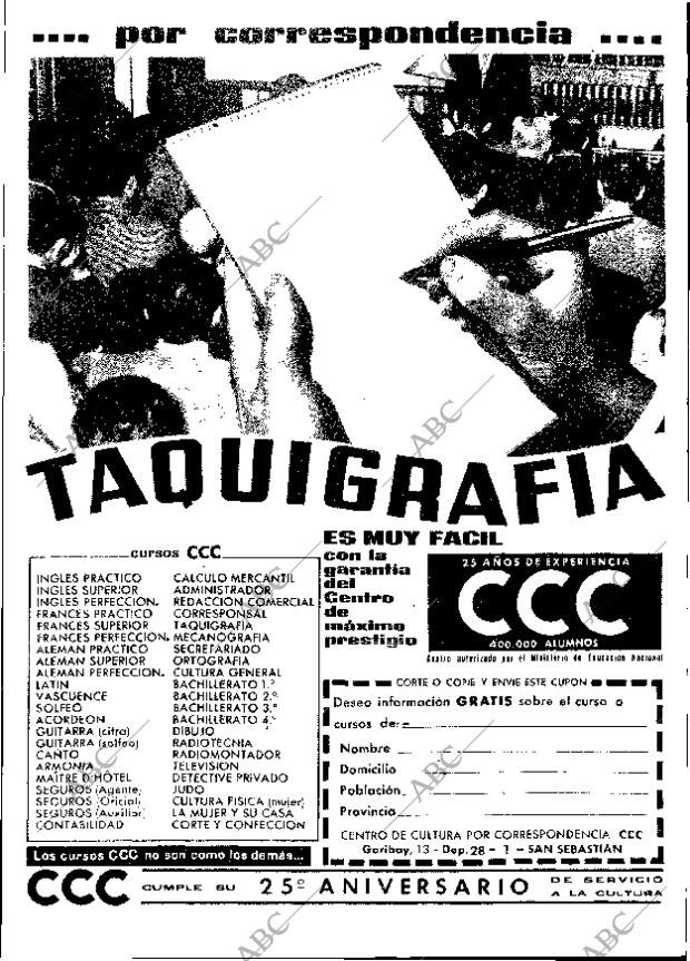 ABC MADRID 23-05-1965 página 45