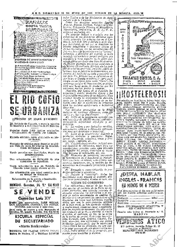 ABC MADRID 23-05-1965 página 70