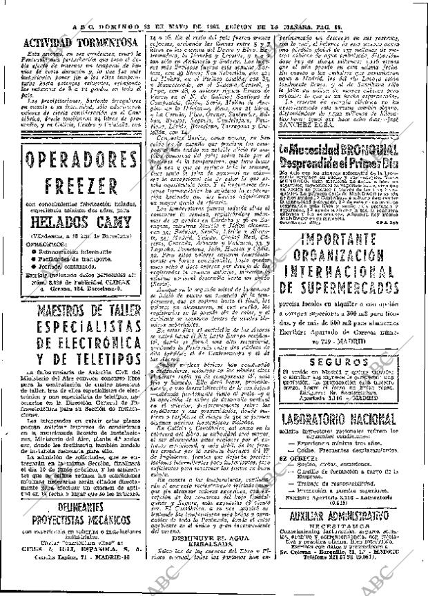 ABC MADRID 23-05-1965 página 88