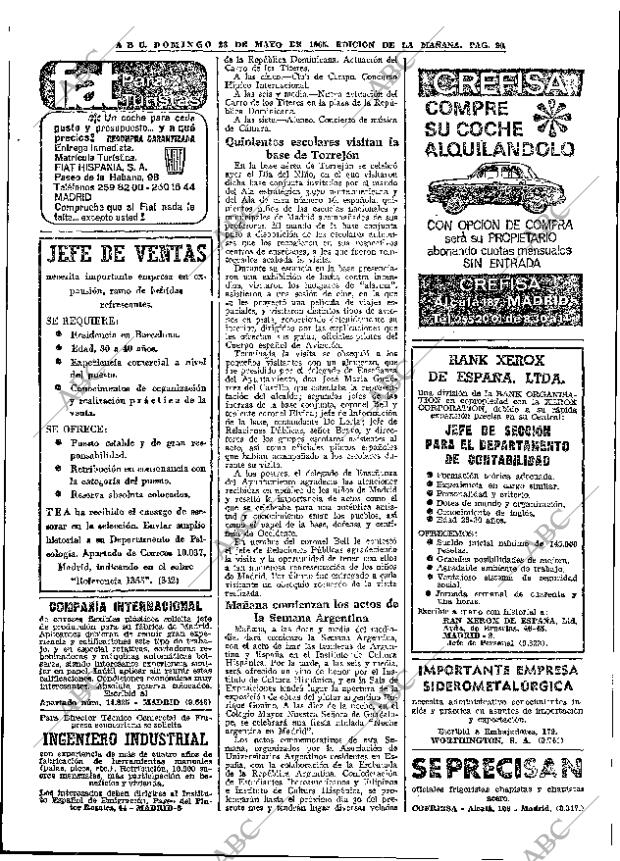 ABC MADRID 23-05-1965 página 90