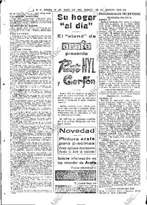 ABC MADRID 27-05-1965 página 114