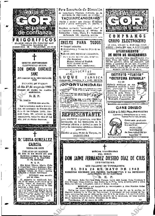 ABC MADRID 27-05-1965 página 124