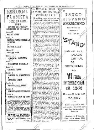 ABC MADRID 27-05-1965 página 70