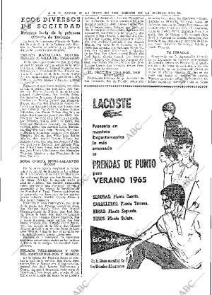 ABC MADRID 27-05-1965 página 85