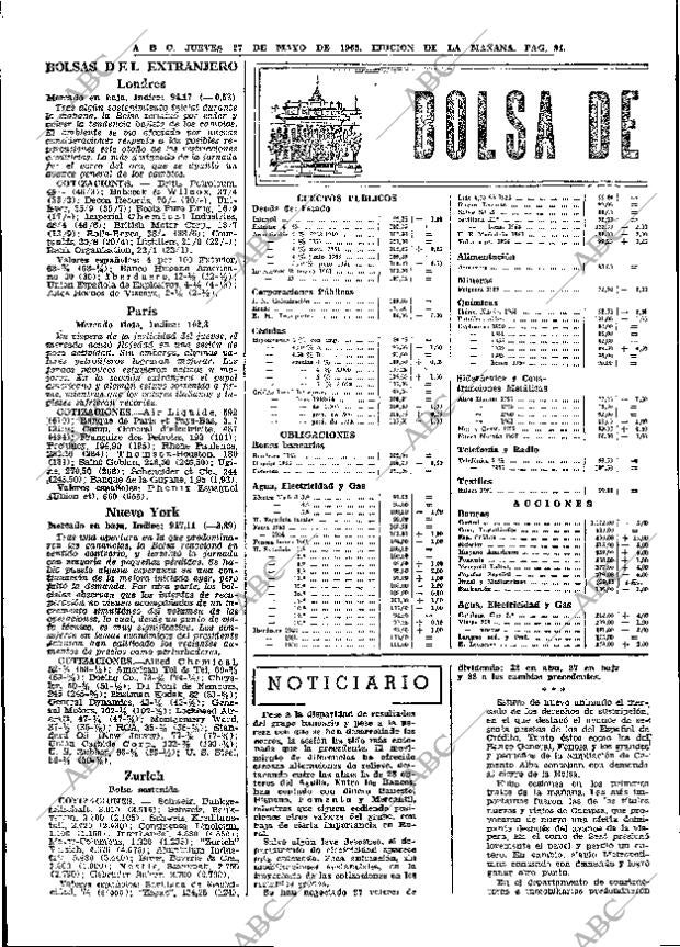 ABC MADRID 27-05-1965 página 94