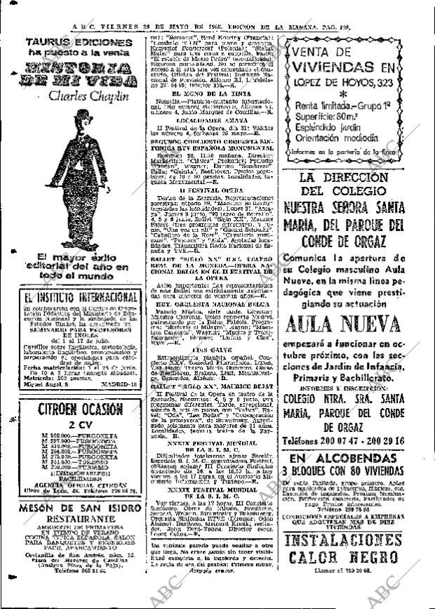 ABC MADRID 28-05-1965 página 108