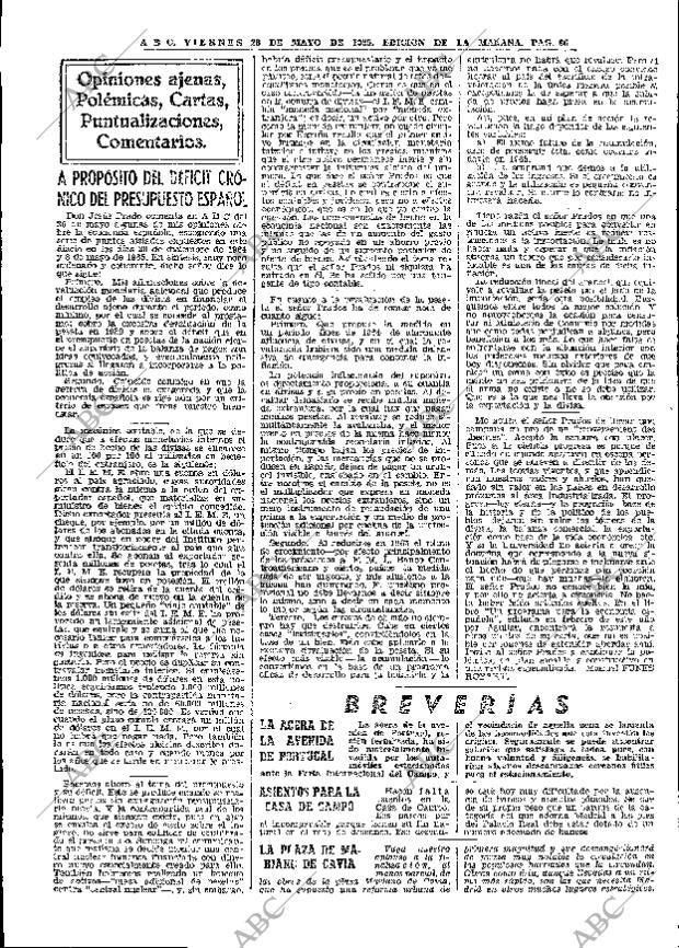 ABC MADRID 28-05-1965 página 66