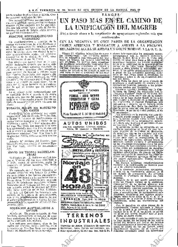 ABC MADRID 28-05-1965 página 69