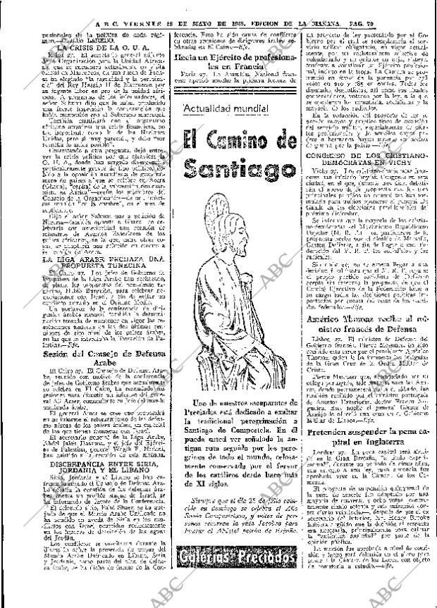 ABC MADRID 28-05-1965 página 70