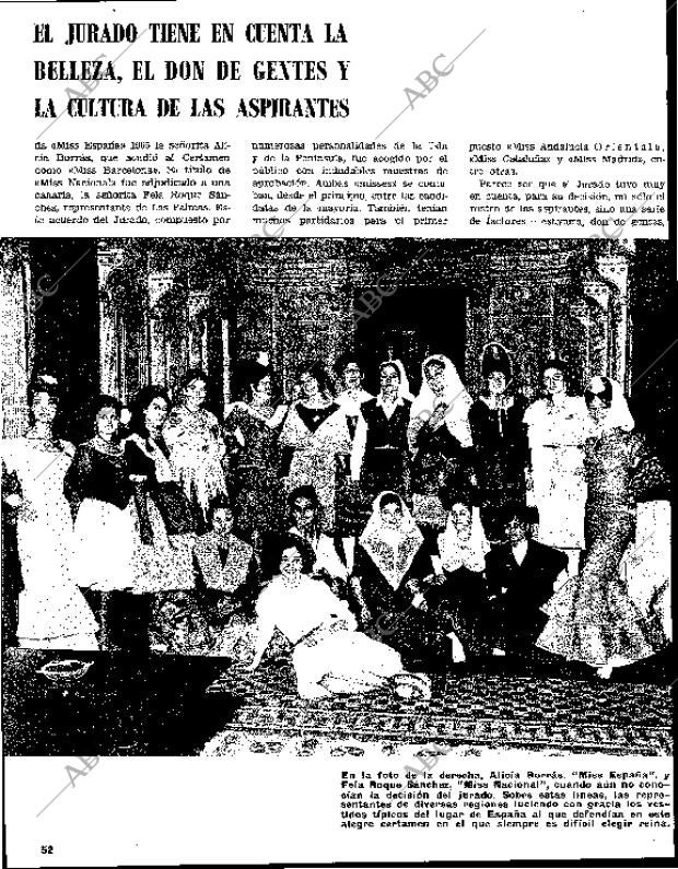 BLANCO Y NEGRO MADRID 29-05-1965 página 52