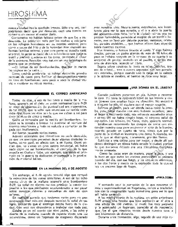 BLANCO Y NEGRO MADRID 29-05-1965 página 78