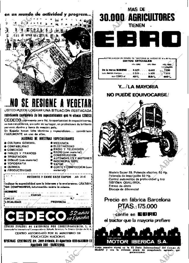 ABC MADRID 30-05-1965 página 52