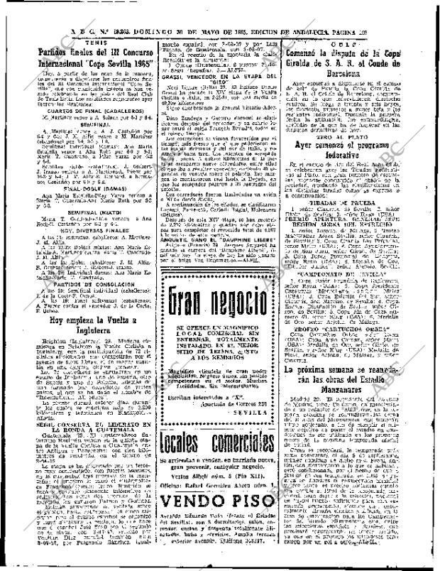 ABC SEVILLA 30-05-1965 página 102