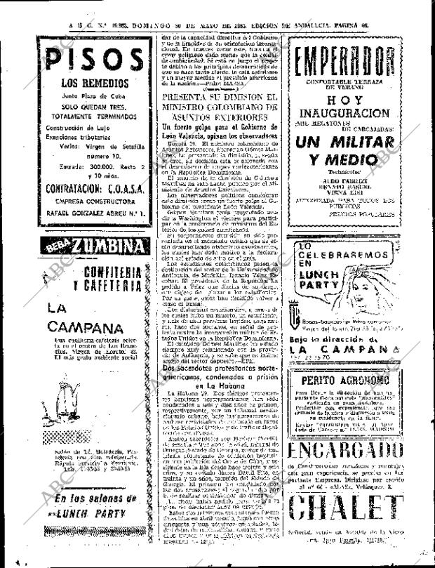ABC SEVILLA 30-05-1965 página 66