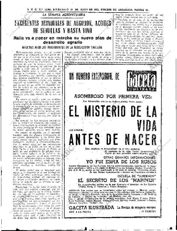 ABC SEVILLA 30-05-1965 página 71