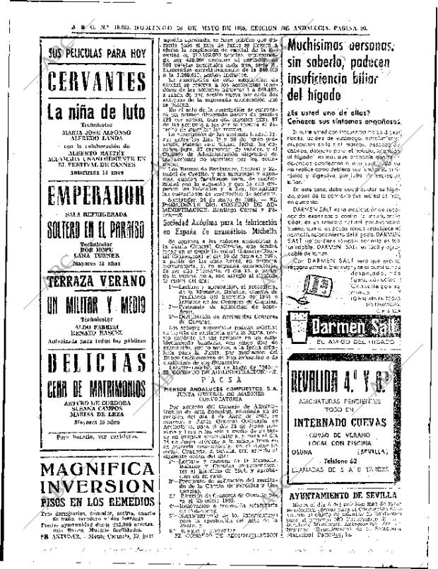 ABC SEVILLA 30-05-1965 página 90