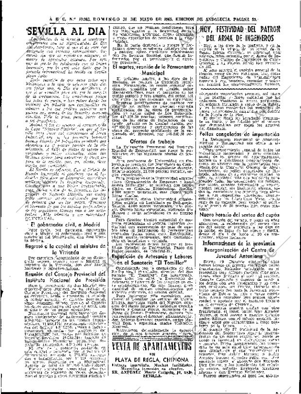 ABC SEVILLA 30-05-1965 página 95
