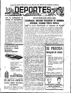 ABC SEVILLA 30-05-1965 página 99