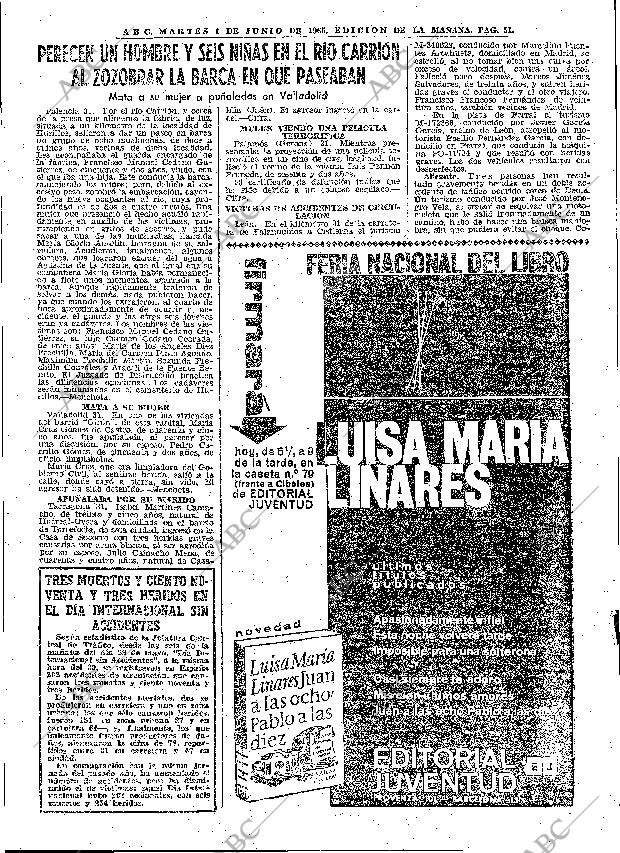 ABC MADRID 01-06-1965 página 51
